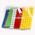 Custom Color Nylon 20mm 25mm Hot Sale Round Coin Hook And Loop Adhesive Dot